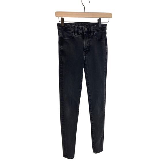 American Eagle 000R Kidcore The Dream Team Punk Black GotJeans - Picture 1 of 6